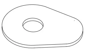 Puig 20867N Turn Lights Plate Supports Kit - Figure 1