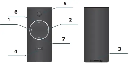 Amica OKC4441BK Kitchen Extractor Hood-5