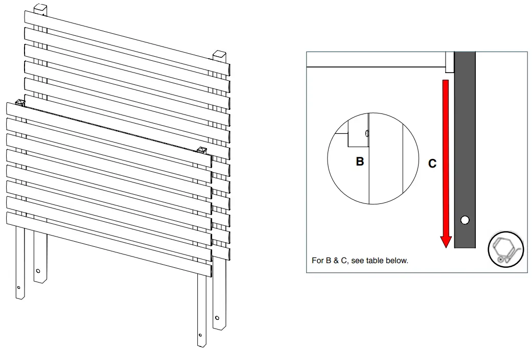 MARANO Convex Fully Modular Aluminium Fencing System - ICON 6