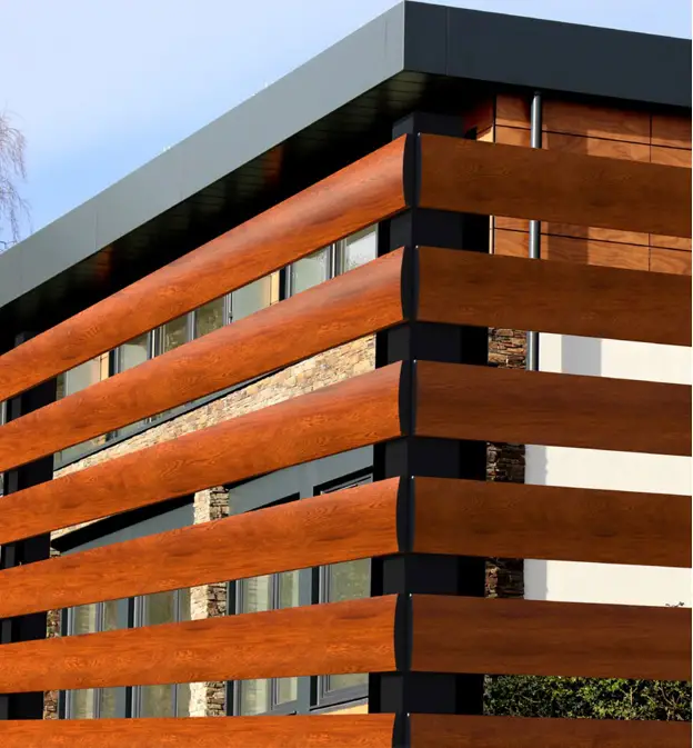 MARANO Convex Fully Modular Aluminium Fencing System