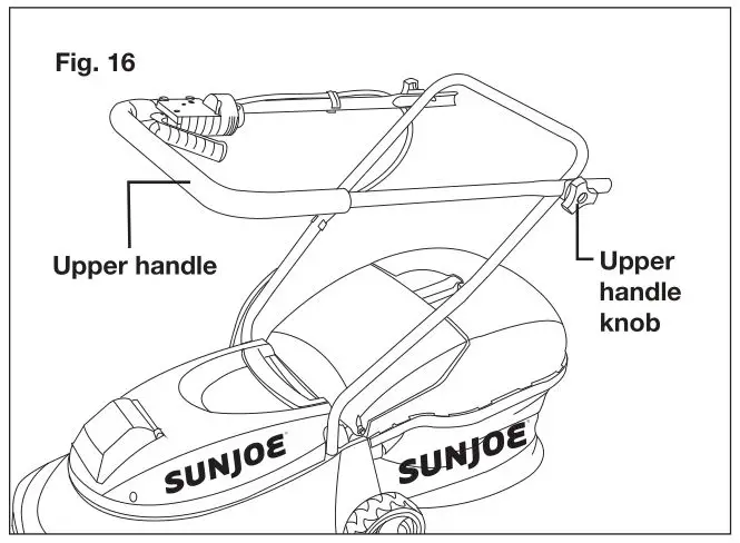 SUN JOE MJ401C Cordless Lawn Mower - Figure 16