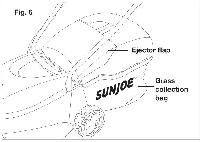 SUN JOE MJ401C Cordless Lawn Mower - Figure 6