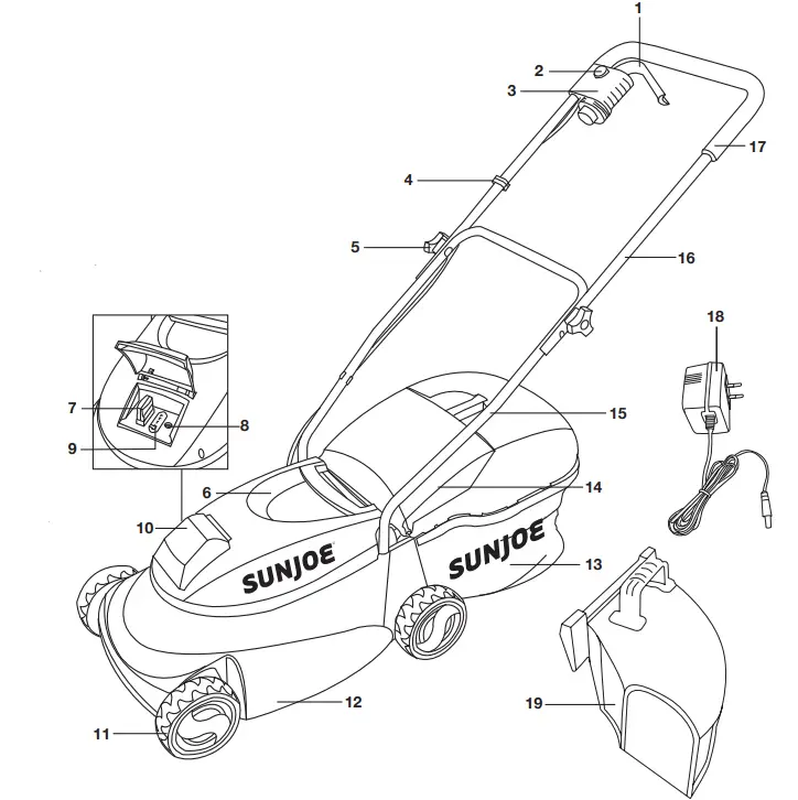 SUNJOE MJ401C-PRO-RM Cordless Lawn Mower-3