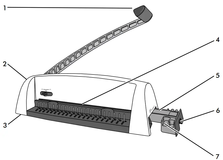 Fellows Starlet2 120 Personal Comb Binder-fig2