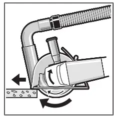 BOSCH GWS Professional Grinder-position it with