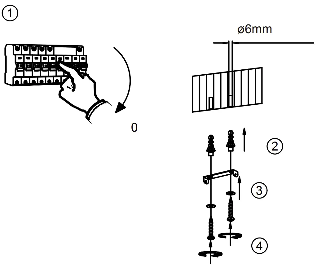 2061-17 Pilua Pendant Lamp Installation illustration