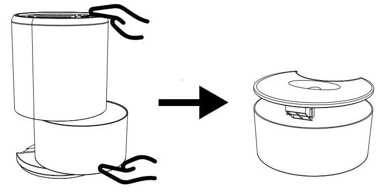 THE HOME DEPOT THD H2105 BLK Quiet and Portable Black Dehumidifier - CAUTIONS 7