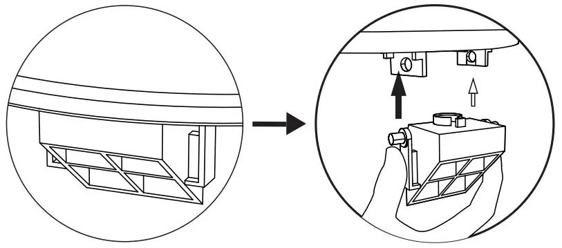 THE HOME DEPOT THD H2105 BLK Quiet and Portable Black Dehumidifier - Installation 3