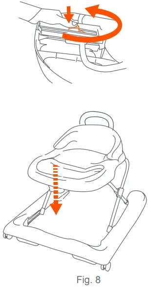 baby trend WK14XXXC 4 0 Activity Walker - Fig 14