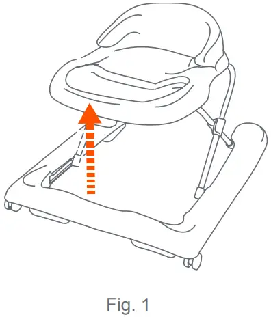 baby trend WK14XXXC 4 0 Activity Walker - Fig 2