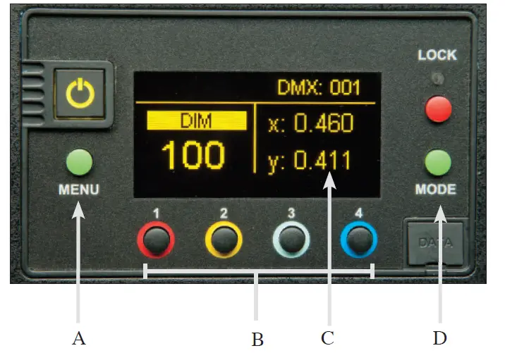 KINO FLO DIV-LX20U Diva-Lite LED DMX Fixture 12