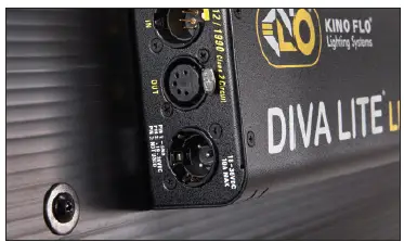 KINO FLO DIV-LX20U Diva-Lite LED DMX Fixture 7