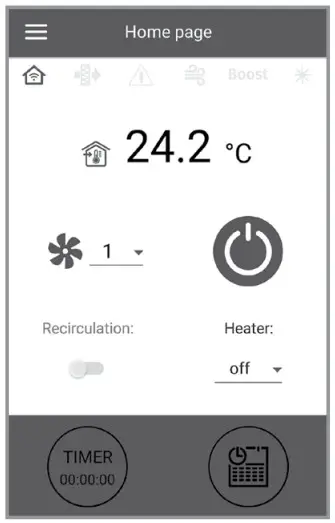 VENTS MICRA 200 ERV WiFi single room air handing units - Home page