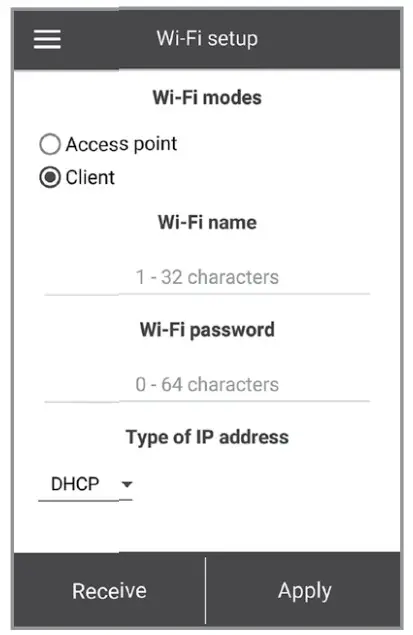 VENTS MICRA 200 ERV WiFi single room air handing units - home router network