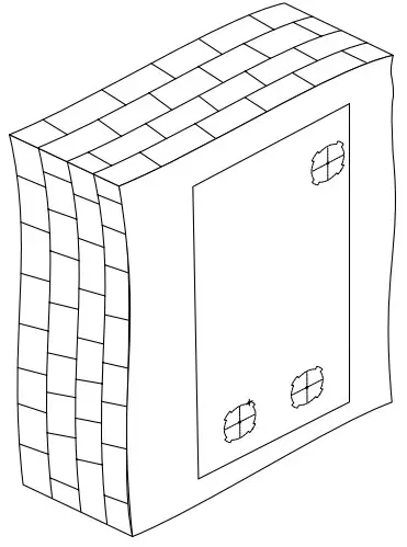 VENTS MICRA 200 ERV WiFi single room air handing units - mounting template