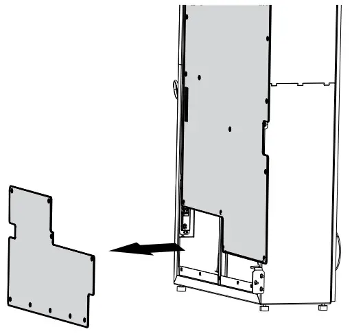 VENTS MICRA 200 ERV WiFi single room air handing units - panel for accessing