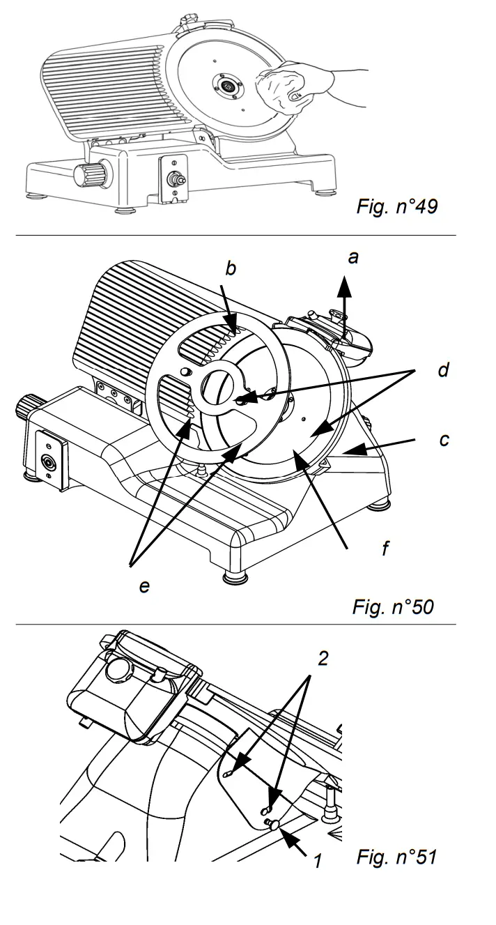SIRMAN Palladio 350 Heavy Duty Slicer - Fig 20