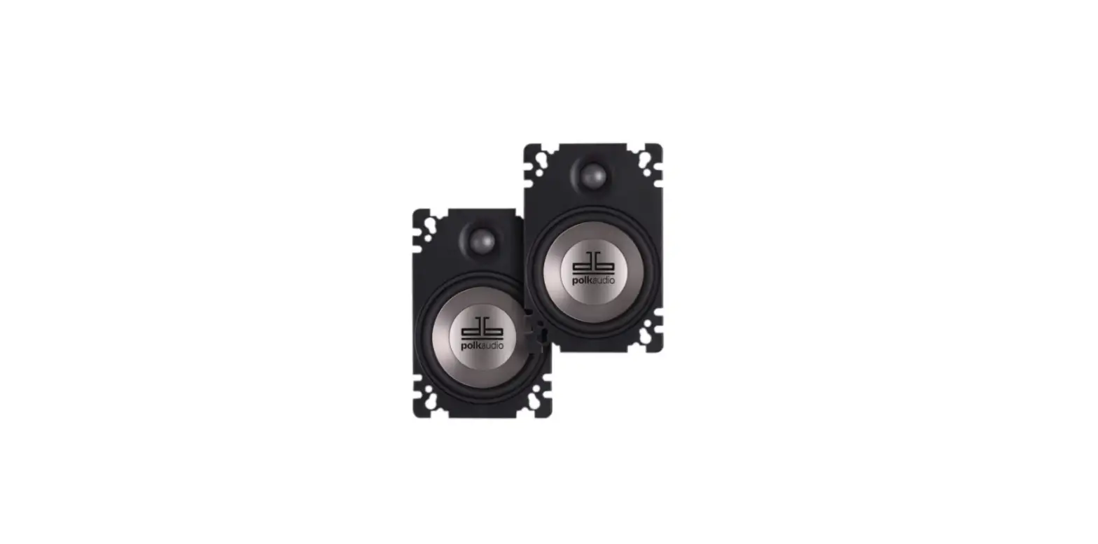 Polk Audio Db461p 4x6-inch Coaxial Plate-style Speakers User Manual