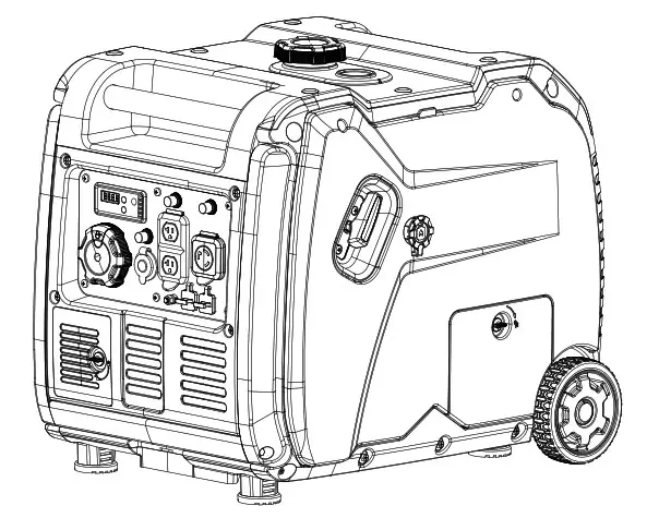 CHAMPION 201080 4650W Dual FUEL ELECTRIC START INVERTER GENERATOR -