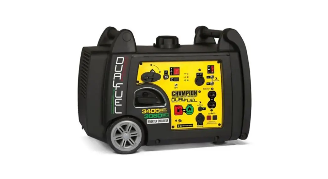 Champion 201080 4650w Dual Fuel Electric Start Inverter Generator User Guide