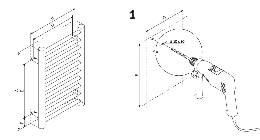 TERMA-1593BTU-RoloT-owel-Brass-Heated-FIG-1