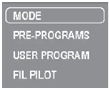 duero Ceramic Core Electric Radiato Selecting Manual, Automatic or Pilot mode
