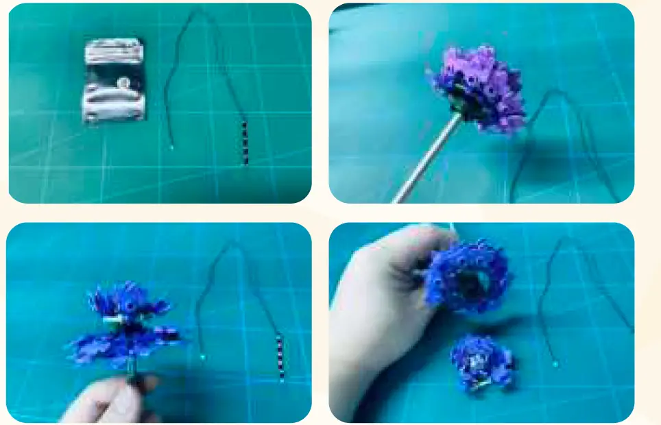 GAME OF BRICKS Light Kit for Flower Bouquet 10280 05