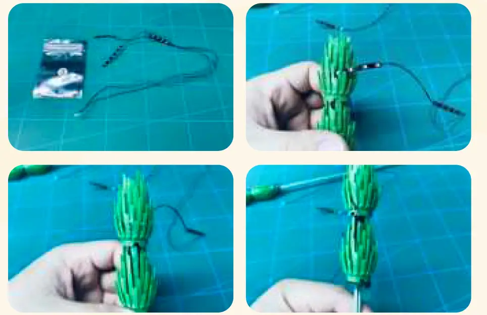 GAME OF BRICKS Light Kit for Flower Bouquet 10280 08