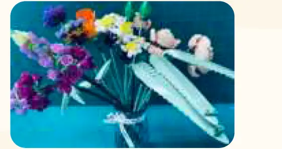 GAME OF BRICKS Light Kit for Flower Bouquet 10280 19