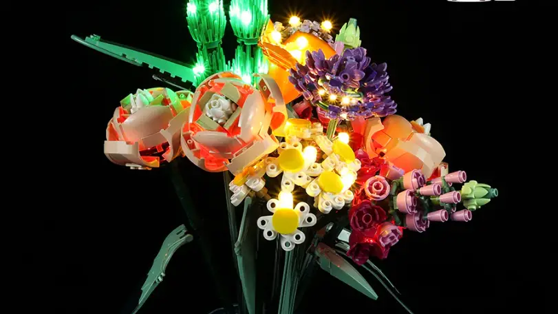 Game Of Bricks Light Kit For Flower Bouquet 10280 Instruction Manual