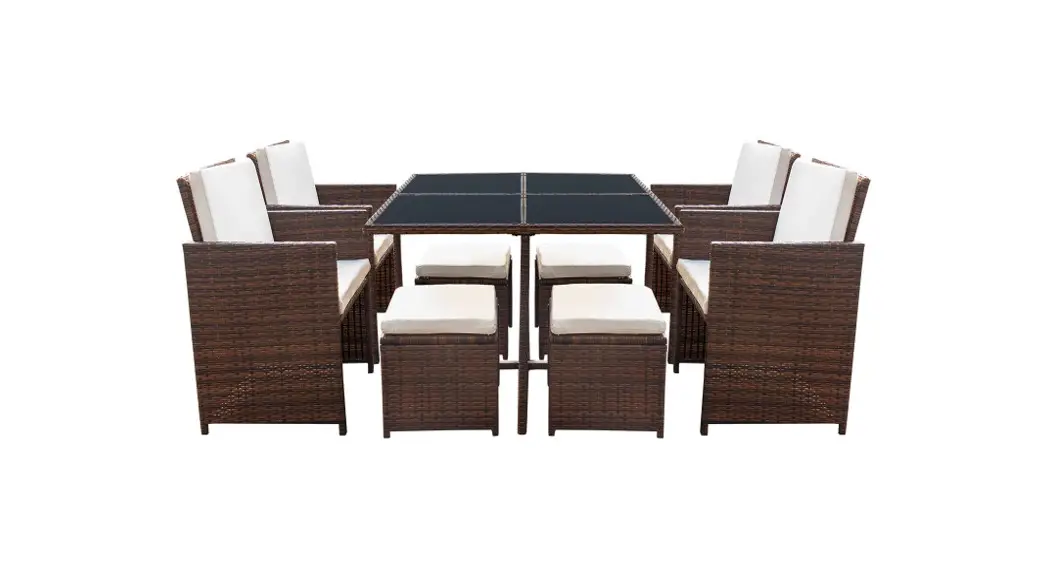 Meddem Meogfts08 Patio Dining Sets Instruction Manual