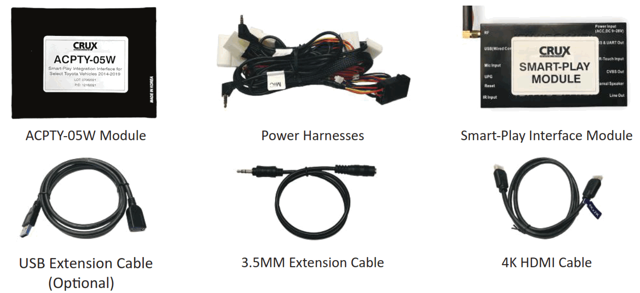 CRUX ACPTY-05W Smart-Play Integration Interface -