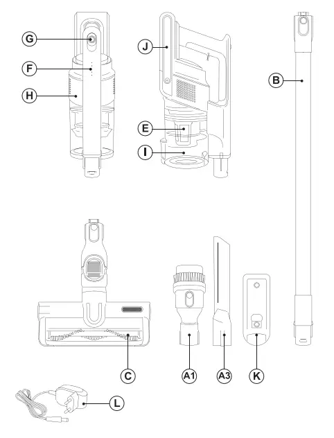 Zilan ZLN2099 Vacuum Cleaner - 1