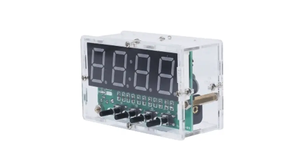 Icstation Tj-56-619 4bit Digital Electronic Clock Diy Kit User Manual