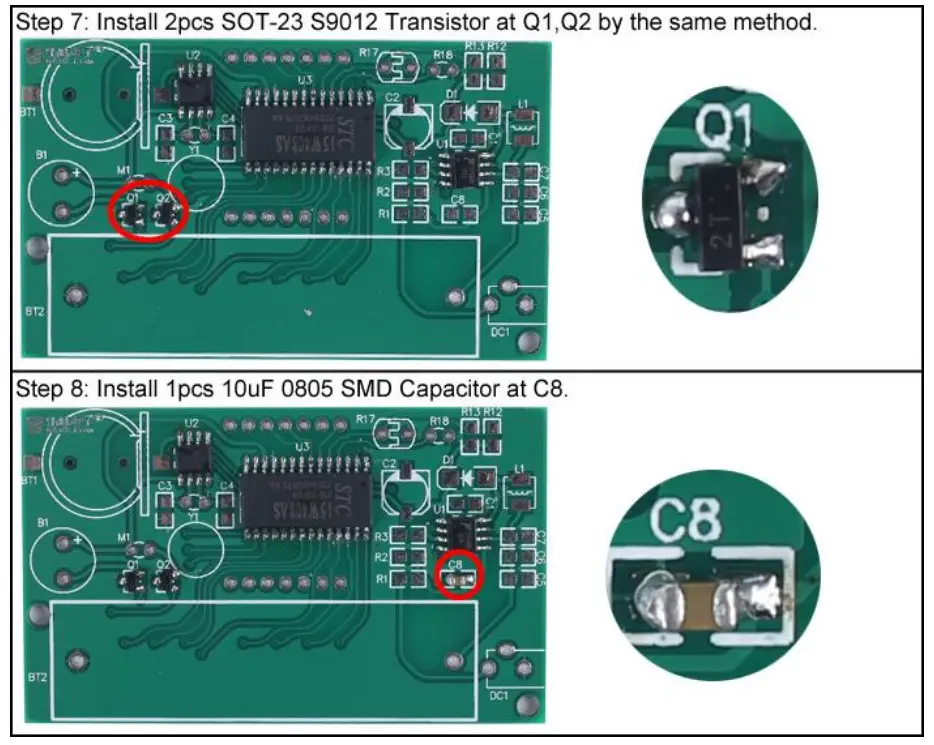 Icstation TJ 56 619 4Bit Digital Electronic Clock DIY Kit - Figure 10