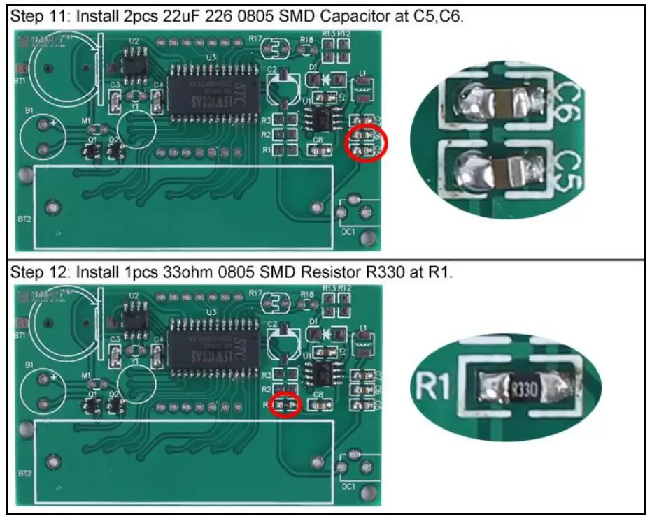 Icstation TJ 56 619 4Bit Digital Electronic Clock DIY Kit - Figure 12