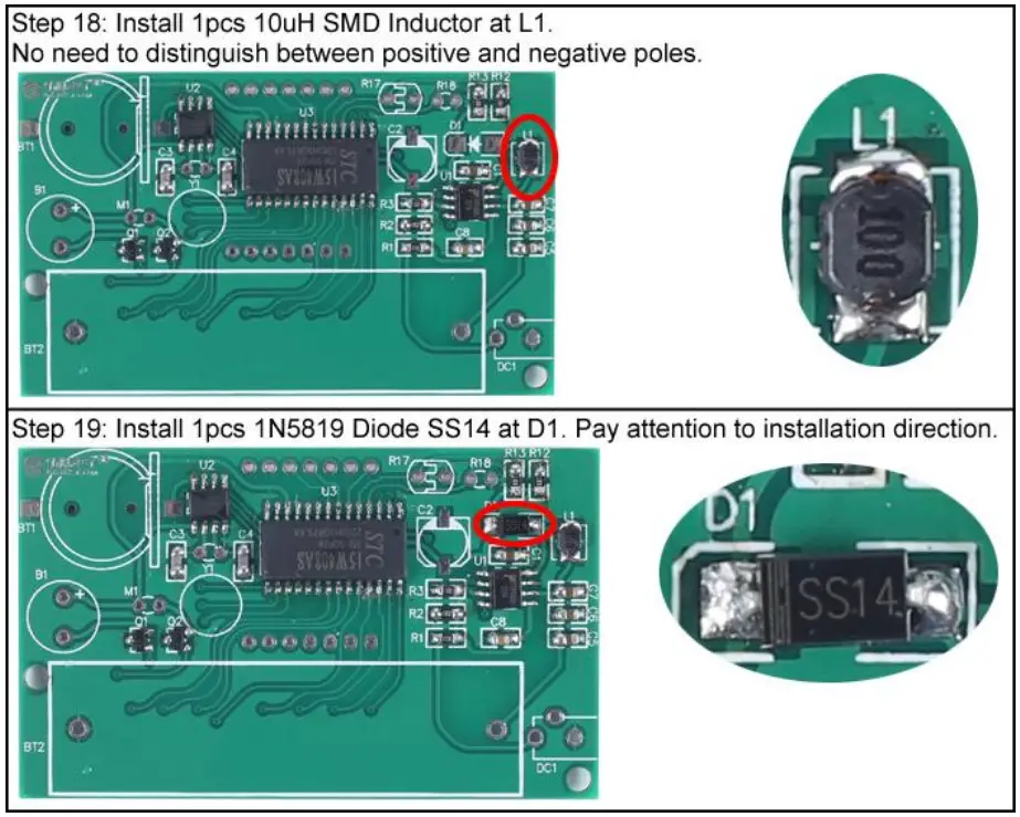 Icstation TJ 56 619 4Bit Digital Electronic Clock DIY Kit - Figure 17