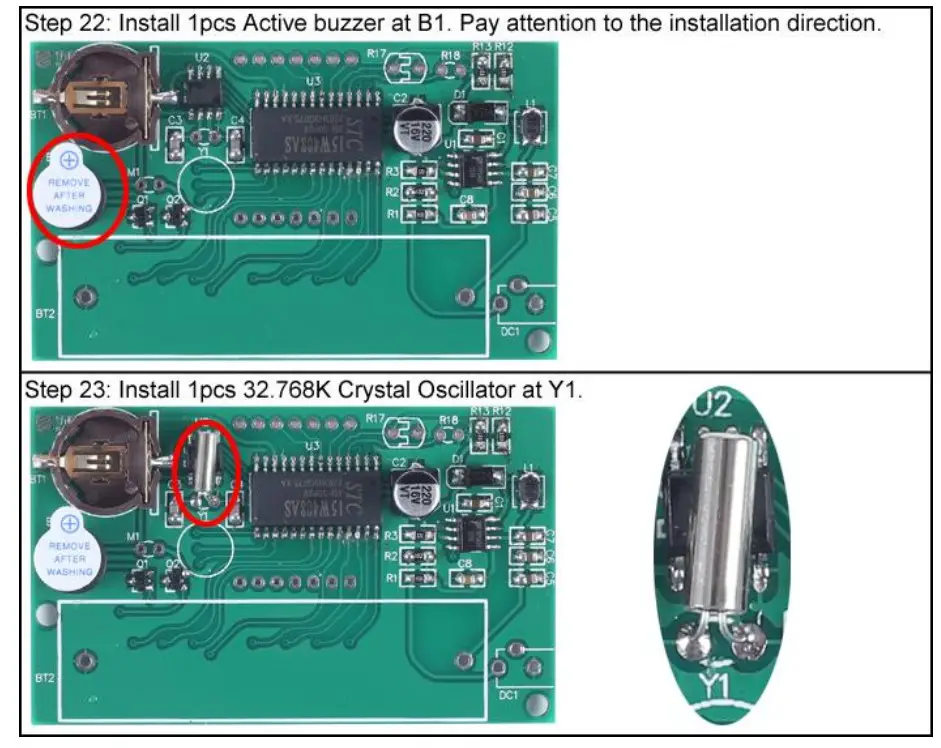 Icstation TJ 56 619 4Bit Digital Electronic Clock DIY Kit - Figure 19