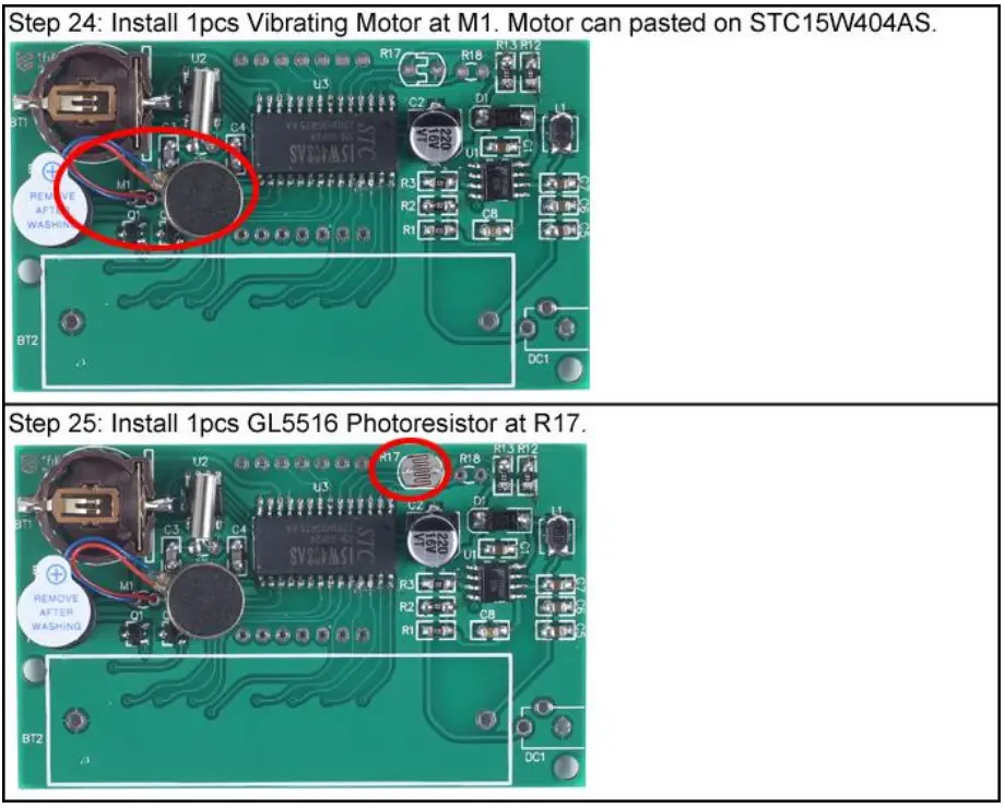 Icstation TJ 56 619 4Bit Digital Electronic Clock DIY Kit - Figure 20