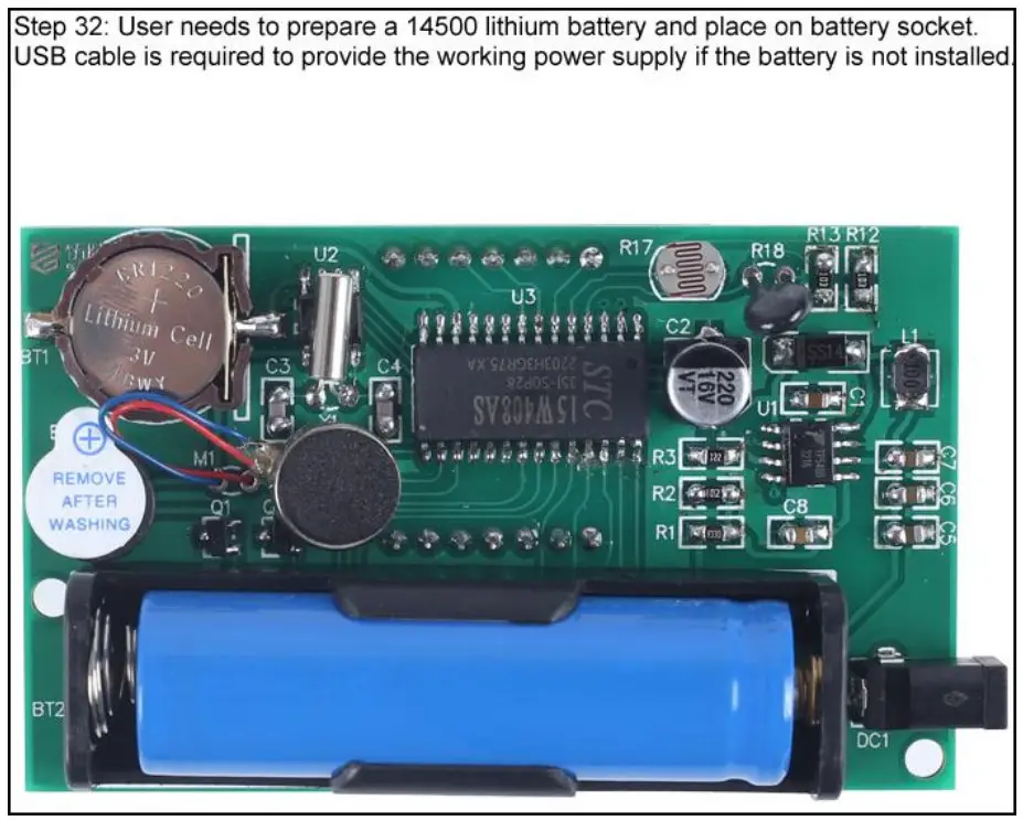 Icstation TJ 56 619 4Bit Digital Electronic Clock DIY Kit - Figure 24