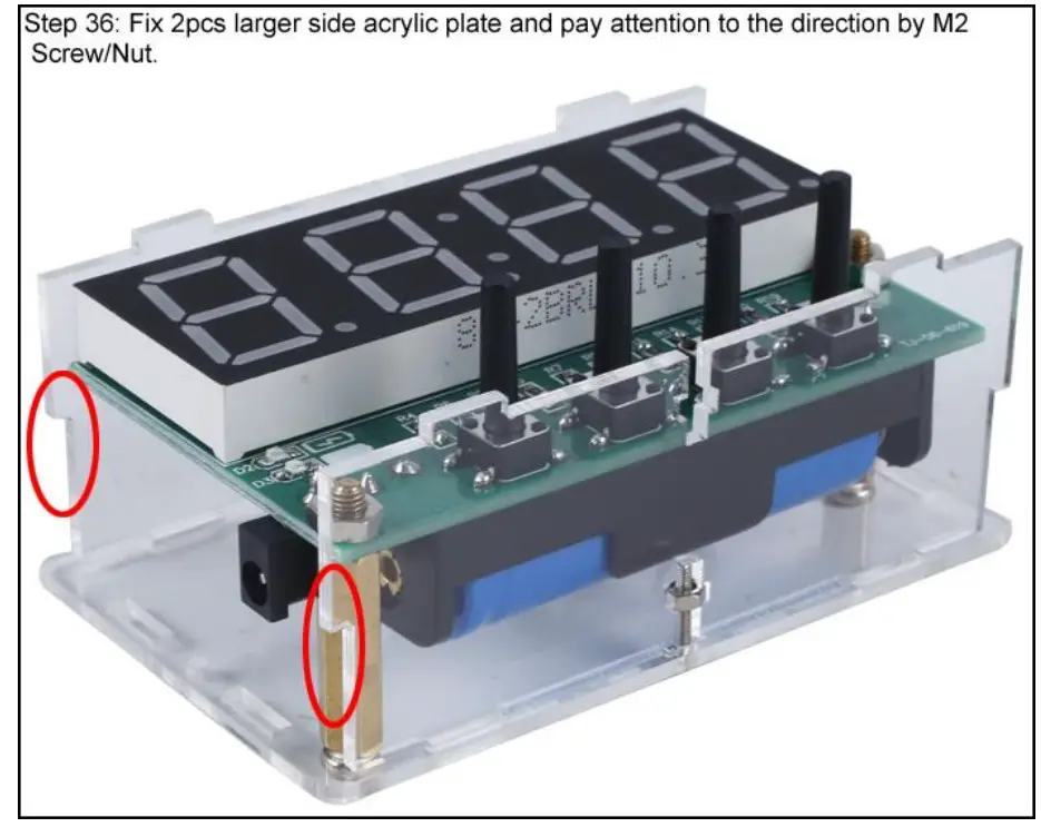 Icstation TJ 56 619 4Bit Digital Electronic Clock DIY Kit - Figure 28