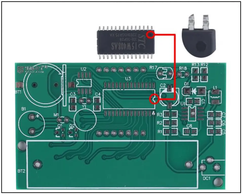 Icstation TJ 56 619 4Bit Digital Electronic Clock DIY Kit - Figure 4