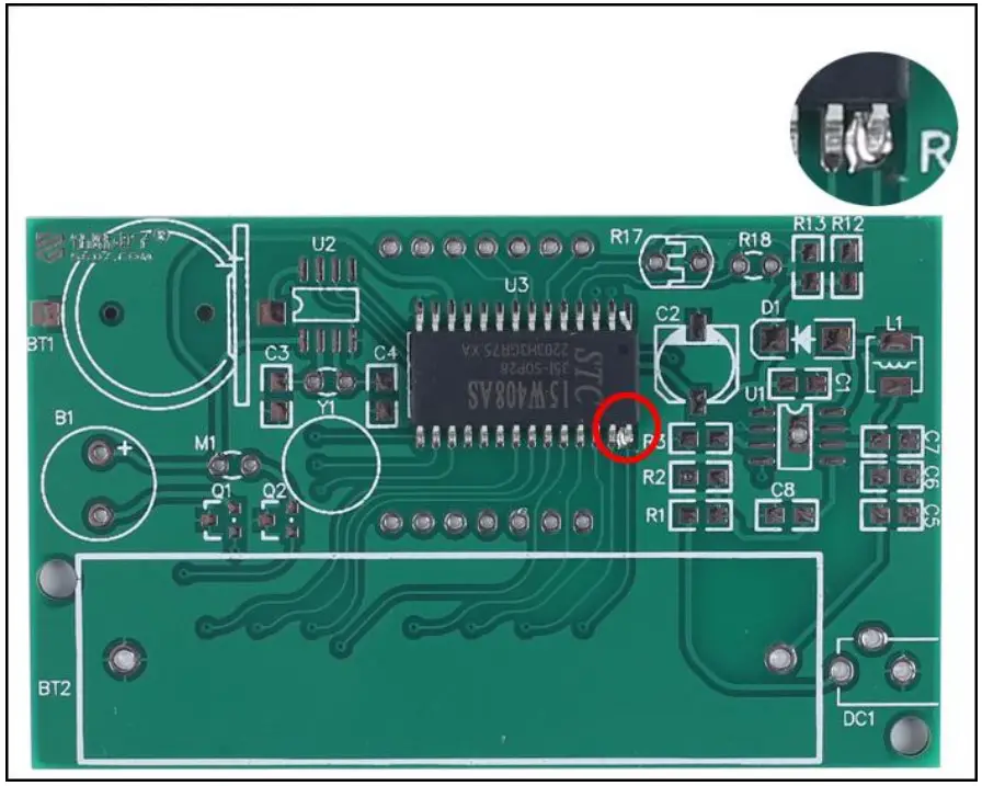 Icstation TJ 56 619 4Bit Digital Electronic Clock DIY Kit - Figure 6