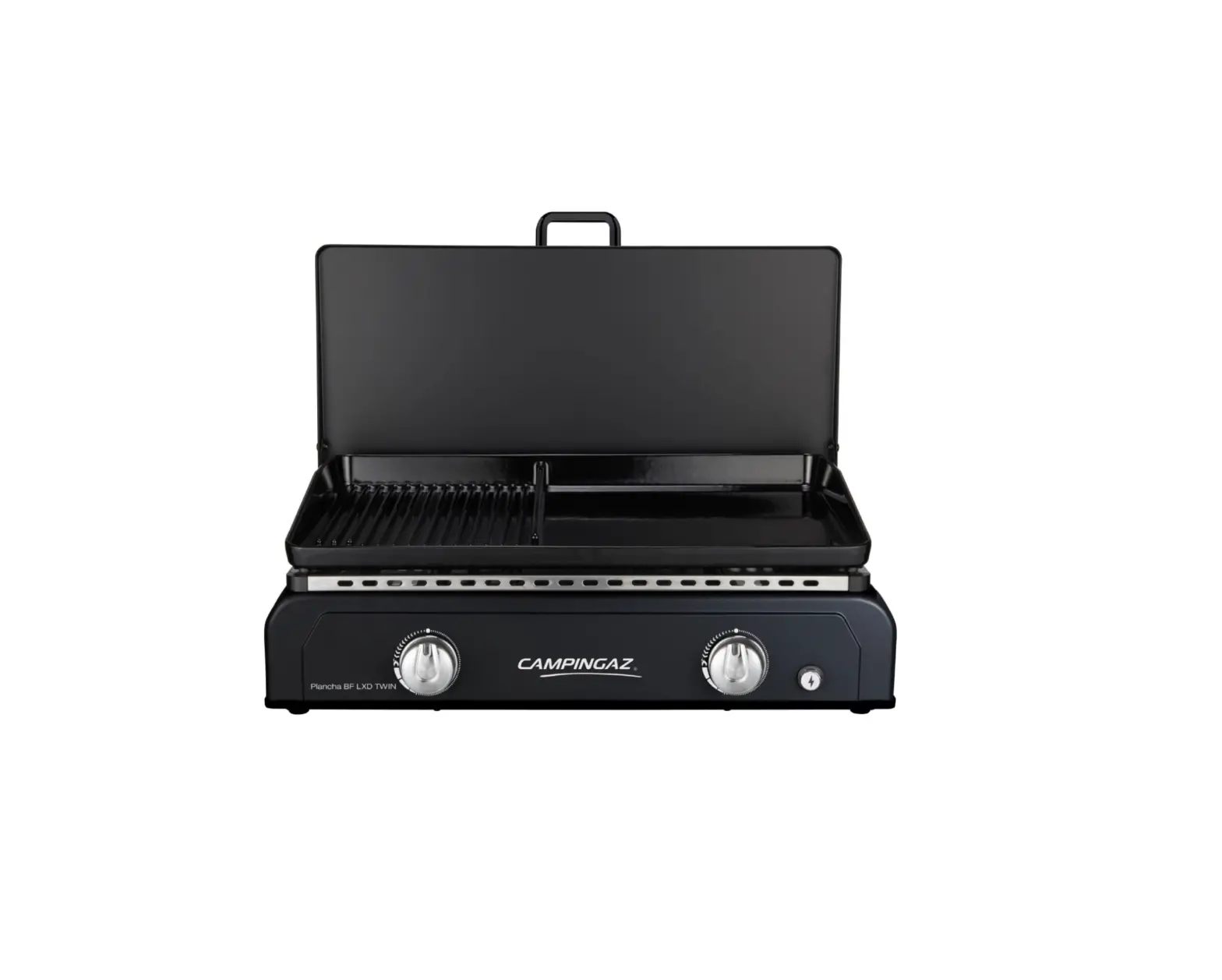 Campingaz Bf-lxd-twin-fr-en-de Blue Flame Lxd Twin Gas Plancha Instruction Manual