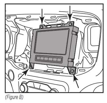 Metra 95-6552B ISO DDIN radio provision - INSTALLATION B