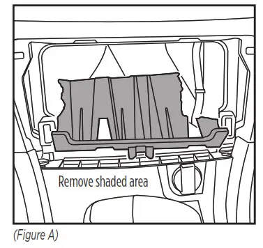 Metra 95-6552B ISO DDIN radio provision - KIT PREPARATION A