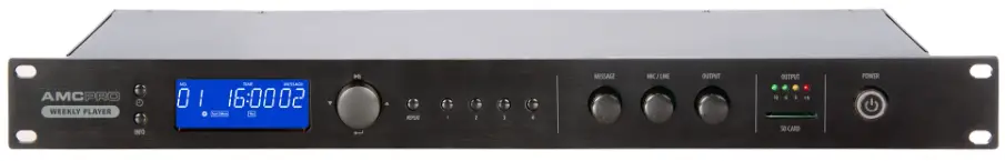 AMC Weekly Player Automatic Message Player