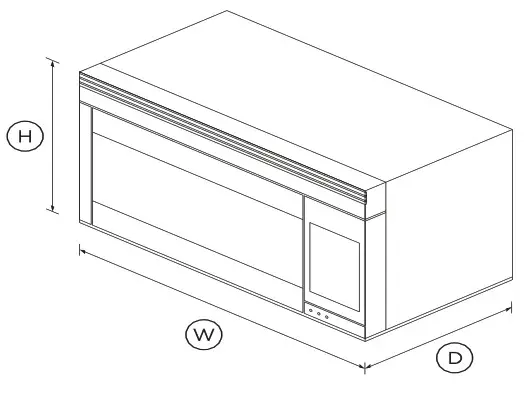 FISHER PAYKEL CMOH-30SS-2Y 30 Inch Over the Range Microwave Oven - fig1