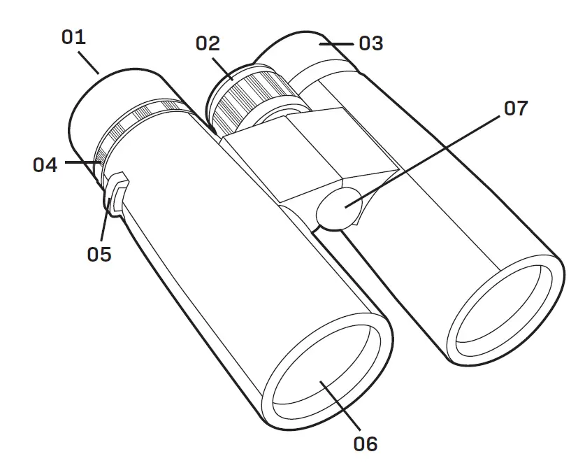 ALPEN 828 42mm Kodiak Binoculars 1