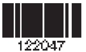 sleep number Climate360 Smart Remote - Bar Code